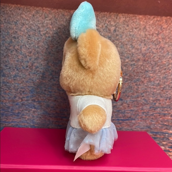 Butterbear Versatile Wardrobe Plush Pendant-“BABY BLUE” - Picture 4 of 10